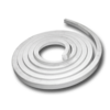Уплотнитель мерный заливного люка, 20х20 mm, белый, NBR