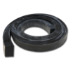 Уплотнитель мерный заливного люка, 25х20 mm, черный, NBR