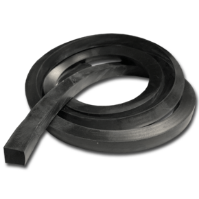 Уплотнитель мерный заливного люка, 15х15 mm, черный, NBR