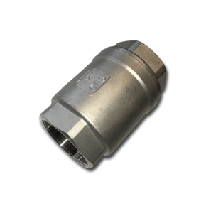 Обратный клапан муфтовый прямой DN50 (2''), AISI 304
